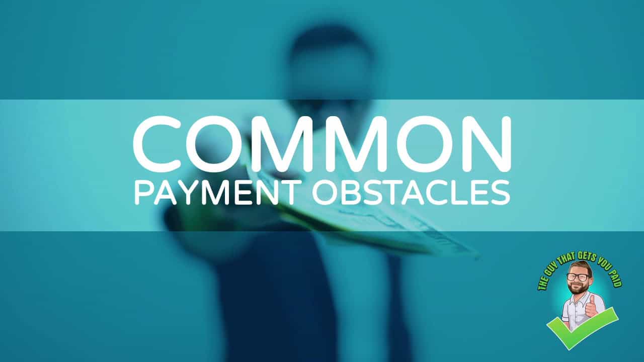 Video still from "Common Payment Obstacles"