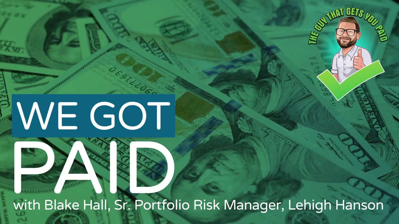 Video still from "Customer Testimonial: Blake Hall, Sr. Portfolio Risk Manager, Lehigh Hanson"